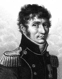 Pencil portrait of a man standing to the side wearing a military uniform with a high collar and a medal on his chest